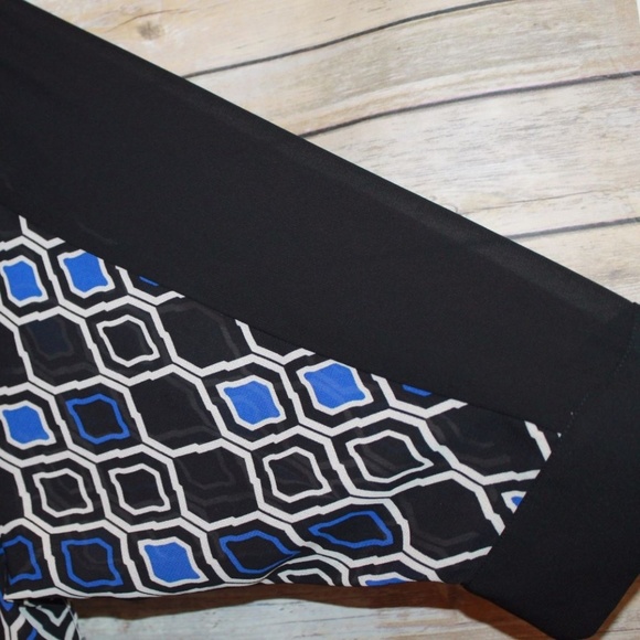 Catherines Geometric Long Tunic Dress 2X HW1468 - Picture 4 of 6